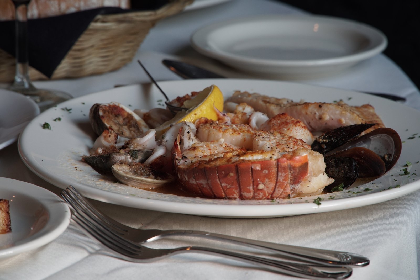 Portofino seafood combination