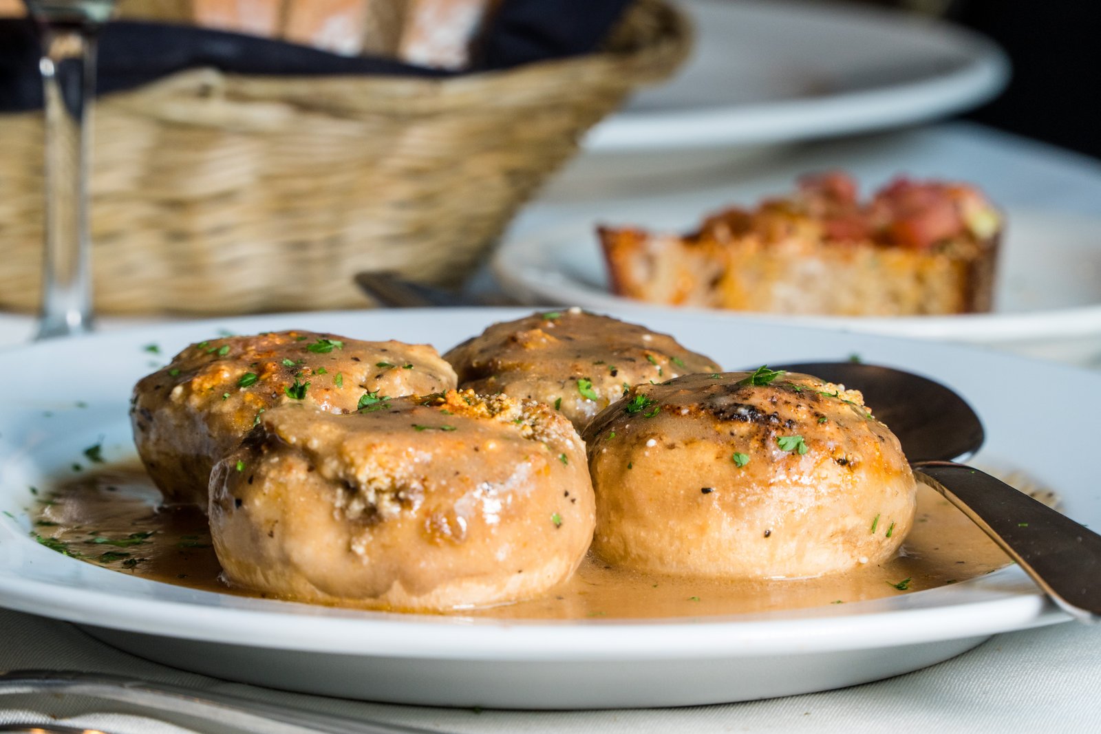 Stuffed mushrooms