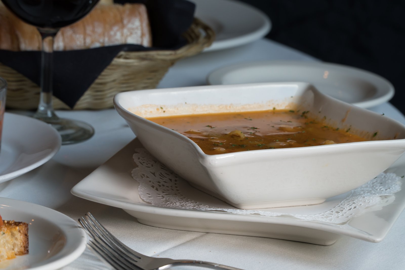 Zuppa — Italian soup with bread